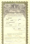 Marriage License